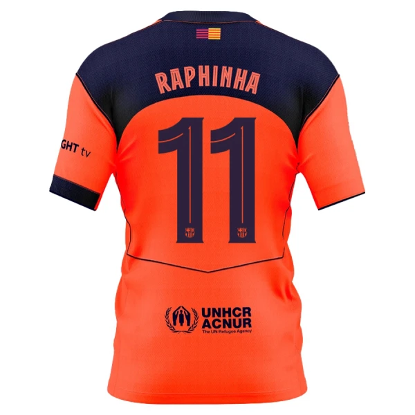 Camiseta FC Barcelona Raphinha 11 Hombre 3ª Equipación 25/26 Camiseta FC Barcelona Raphinha 11 Hombre 3ª Equipación 25/26