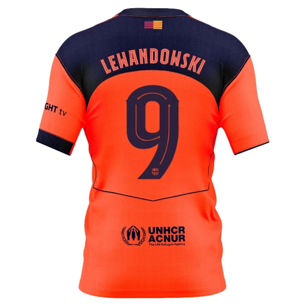 Camiseta FC Barcelona Robert Lewandowski 9 Niños 3ª Equipación 25/26