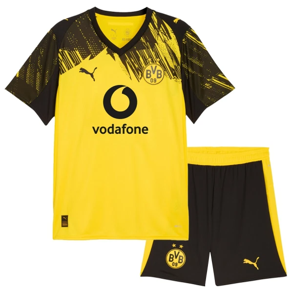 Camiseta Borussia Dortmund Julian Brandt 10 Niños 1ª Equipación 25/26