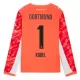 Camiseta Portero Borussia Dortmund Kobel 1 Hombre 25/26 Manga Larga Rojo Camiseta Portero Borussia Dortmund Kobel 1 Hombre 25/26 Manga Larga Rojo