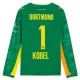Camiseta Portero Borussia Dortmund Kobel 1 Hombre 25/26 Manga Larga Verde Camiseta Portero Borussia Dortmund Kobel 1 Hombre 25/26 Manga Larga Verde
