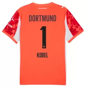 Camiseta Portero Borussia Dortmund Kobel 1 Hombre 25/26 Rojo Camiseta Portero Borussia Dortmund Kobel 1 Hombre 25/26 Rojo