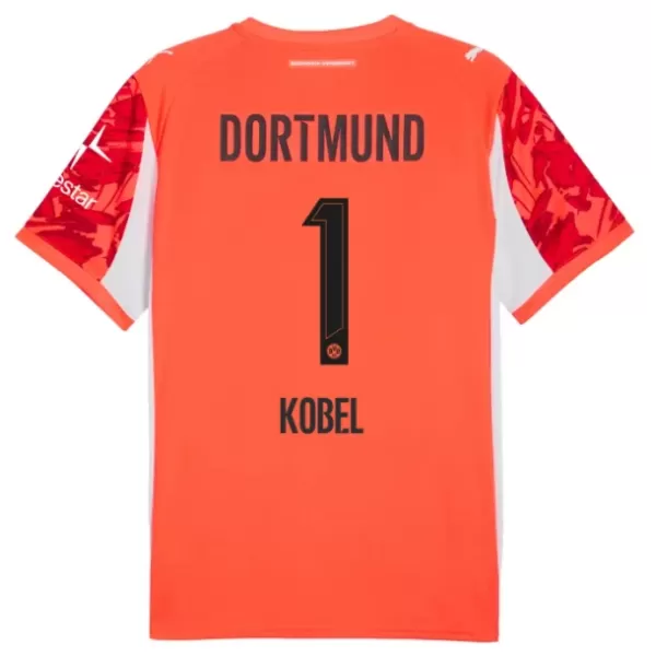 Camiseta Portero Borussia Dortmund Kobel 1 Hombre 25/26 Rojo Camiseta Portero Borussia Dortmund Kobel 1 Hombre 25/26 Rojo