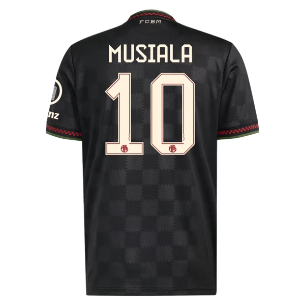 Camiseta FC Bayern Múnich Jamal Musiala 10 Hombre 3ª Equipación 25/26 Camiseta FC Bayern Múnich Jamal Musiala 10 Hombre 3ª Equipación 25/26