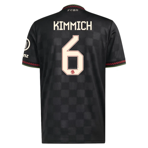 Camiseta FC Bayern Múnich Joshua Kimmich 6 Hombre 3ª Equipación 25/26 Camiseta FC Bayern Múnich Joshua Kimmich 6 Hombre 3ª Equipación 25/26