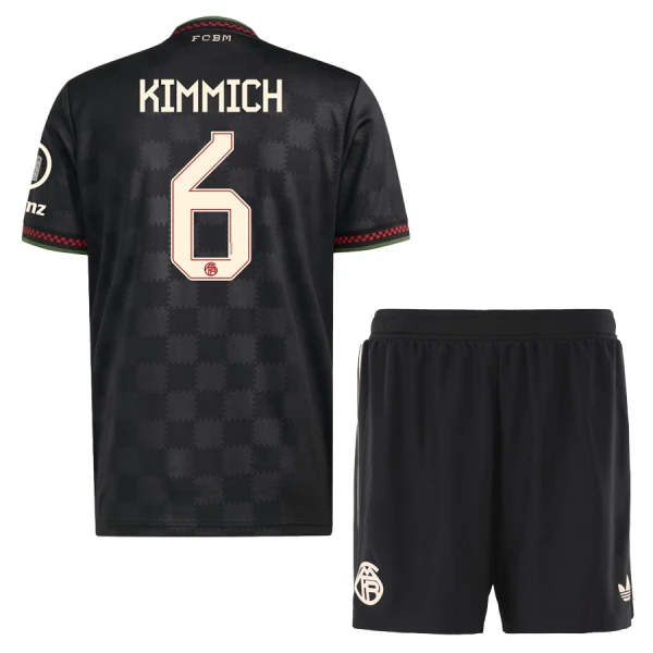 Camiseta FC Bayern Múnich Joshua Kimmich 6 Niños 3ª Equipación 25/26 Camiseta FC Bayern Múnich Joshua Kimmich 6 Niños 3ª Equipación 25/26