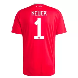Camiseta Portero FC Bayern Múnich Manuel Neuer 1 Hombre 25/26 Rojo Camiseta Portero FC Bayern Múnich Manuel Neuer 1 Hombre 25/26 Rojo