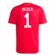 Camiseta Portero FC Bayern Múnich Manuel Neuer 1 Niños 25/26 Rojo