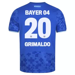 Camiseta Bayer 04 Leverkusen Alejandro Grimaldo 20 Hombre 3ª Equipación 25/26