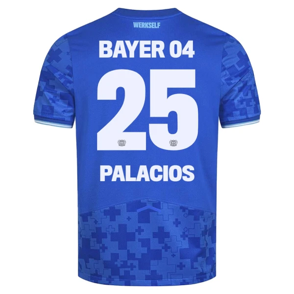Camiseta Bayer 04 Leverkusen Exequiel Palacios 25 Hombre 3ª Equipación 25/26 Camiseta Bayer 04 Leverkusen Exequiel Palacios 25 Hombre 3ª Equipación 25/26