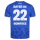 Camiseta Bayer 04 Leverkusen Victor Boniface 22 Hombre 3ª Equipación 25/26 Camiseta Bayer 04 Leverkusen Victor Boniface 22 Hombre 3ª Equipación 25/26