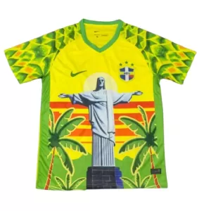 Camiseta Brasil Hombre 2025 Blanco Edición Especial
