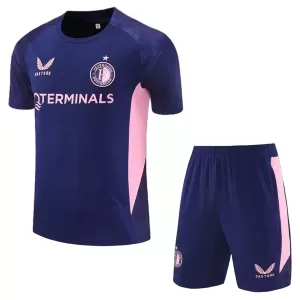 Camiseta De Entrenamiento Feyenoord Rotterdam Niños 25/26 Azul