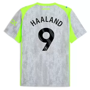 Camiseta Manchester City Erling Haaland 9 Hombre 3ª Equipación 25/26