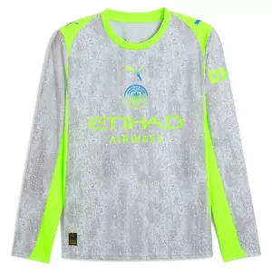 Camiseta Manchester City Hombre 3ª Equipación 25/26 Manga Larga