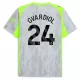 Camiseta Manchester City Josko Gvardiol 24 Hombre 3ª Equipación 25/26 Camiseta Manchester City Josko Gvardiol 24 Hombre 3ª Equipación 25/26