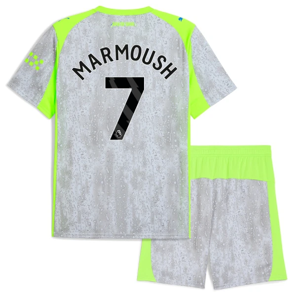 Camiseta Manchester City Marmoush 7 Niños 3ª Equipación 25/26 Camiseta Manchester City Marmoush 7 Niños 3ª Equipación 25/26