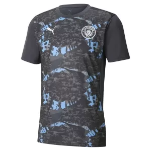 Camiseta Manchester City Pre-Match Hombre 25/26 Negro