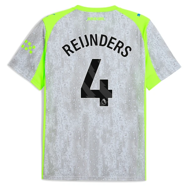 Camiseta Manchester City Reijnders 4 Hombre 3ª Equipación 25/26