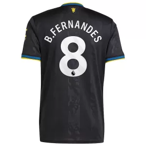 Camiseta Manchester United Bruno Fernandes 8 Hombre 3ª Equipación 25/26