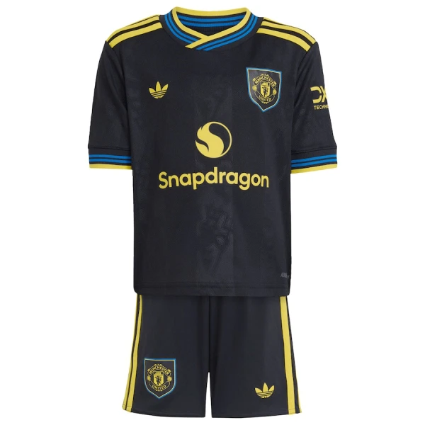 Camiseta Manchester United Bruno Fernandes 8 Niños 3ª Equipación 25/26