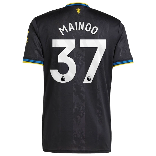 Camiseta Manchester United Kobbie Mainoo 37 Hombre 3ª Equipación 25/26