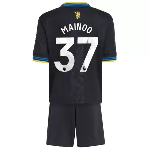 Camiseta Manchester United Kobbie Mainoo 37 Niños 3ª Equipación 25/26