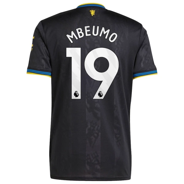 Camiseta Manchester United Mbeumo 19 Hombre 3ª Equipación 25/26
