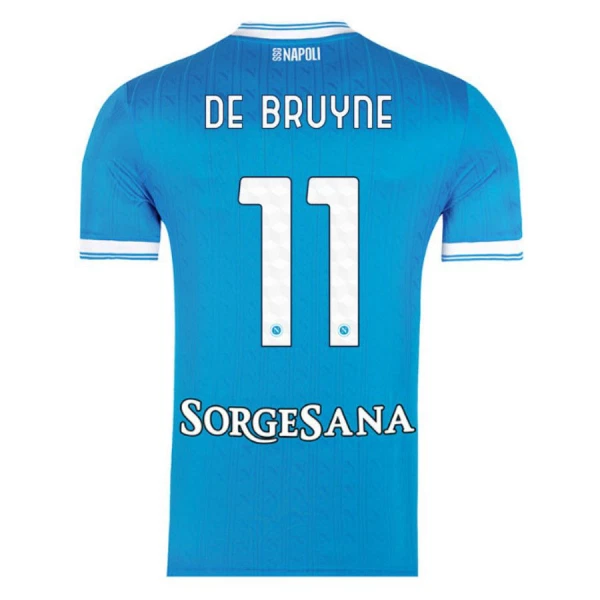 Camiseta Nápoles Kevin De Bruyne 11 Niños 1ª Equipación 25/26