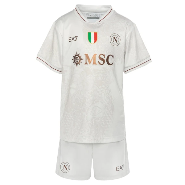 Camiseta Nápoles Niños 2ª Equipación 25/26