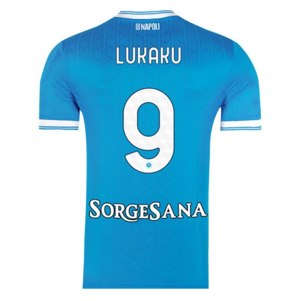 Camiseta Nápoles Romelu Lukaku 9 Hombre 1ª Equipación 25/26 Camiseta Nápoles Romelu Lukaku 9 Hombre 1ª Equipación 25/26