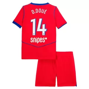 Camiseta Paris Saint-Germain Desire Doue 14 Niños 3ª Equipación 25/26