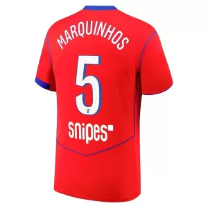 Camiseta Paris Saint-Germain Marquinhos 5 Hombre 3ª Equipación 25/26