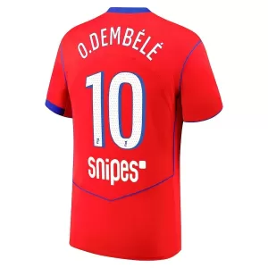 Camiseta Paris Saint-Germain Ousmane Dembélé 10 Hombre 3ª Equipación 25/26