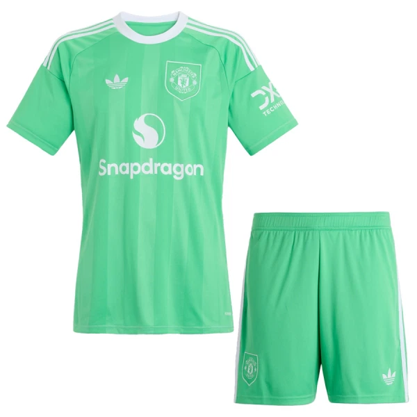 Camiseta Portero Manchester United Niños 25/26 Verde Camiseta Portero Manchester United Niños 25/26 Verde