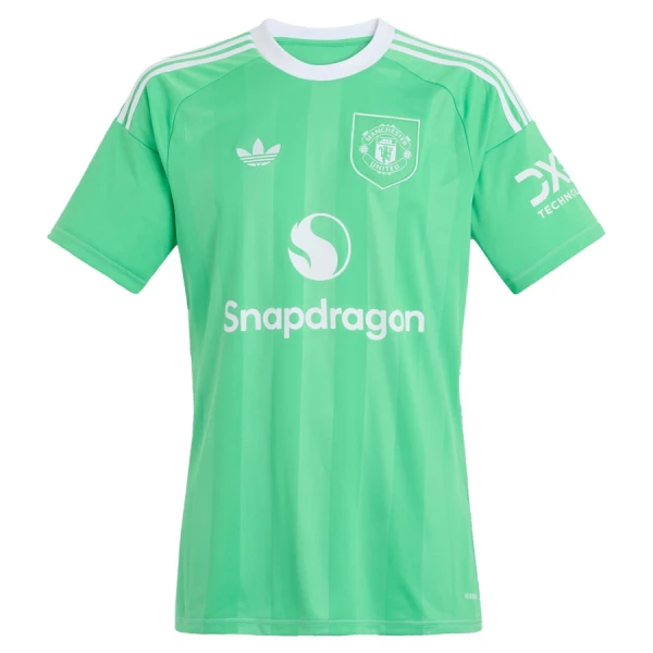 Camiseta Portero Manchester United Niños 25/26 Verde