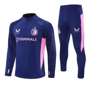 Conjunto de sudadera de entrenamiento Feyenoord Rotterdam Hombre 25/26 Azul