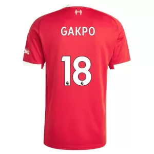 Camiseta Liverpool Cody Gakpo 18 Hombre 1ª Equipación 25/26