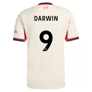Camiseta Liverpool Darwin Núñez 9 Hombre 2ª Equipación 25/26