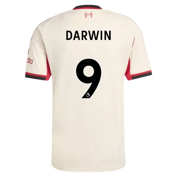 Camiseta Liverpool Darwin Núñez 9 Hombre 2ª Equipación 25/26