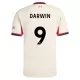 Camiseta Liverpool Darwin Núñez 9 Hombre 2ª Equipación 25/26