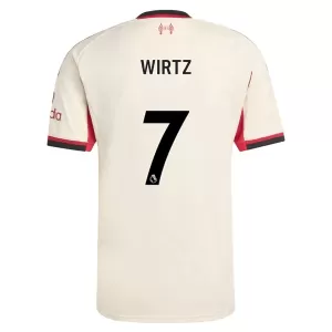 Camiseta Liverpool Florian Wirtz 7 Hombre 2ª Equipación 25/26