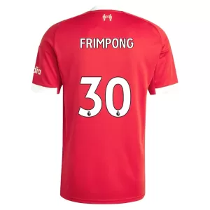 Camiseta Liverpool Jeremie Frimpong 30 Hombre 1ª Equipación 25/26
