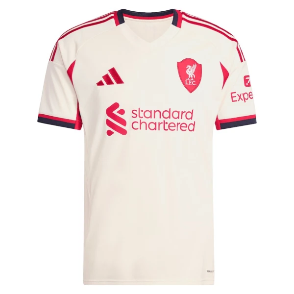 Camiseta Liverpool Jeremie Frimpong 30 Hombre 2ª Equipación 25/26