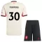 Camiseta Liverpool Jeremie Frimpong 30 Niños 2ª Equipación 25/26