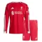 Camiseta Liverpool Niños 1ª Equipación 25/26 Manga Larga