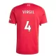 Camiseta Liverpool Virgil van Dijk 4 Hombre 1ª Equipación 25/26 Camiseta Liverpool Virgil van Dijk 4 Hombre 1ª Equipación 25/26