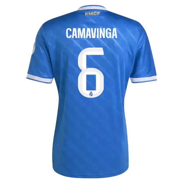 Camiseta Real Madrid Eduardo Camavinga 6 Hombre 3ª Equipación 25/26