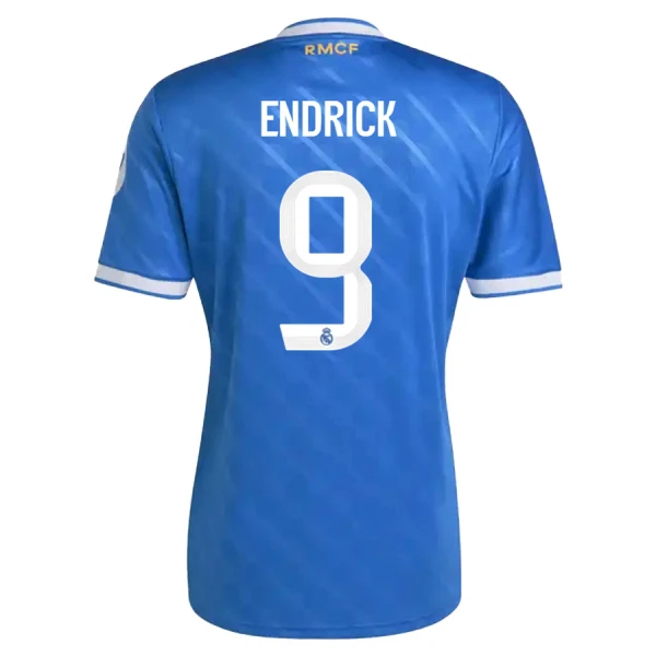 Camiseta Real Madrid Endrick 9 Hombre 3ª Equipación 25/26