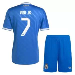 Camiseta Real Madrid Vinicius Junior 7 Niños 3ª Equipación 25/26 Camiseta Real Madrid Vinicius Junior 7 Niños 3ª Equipación 25/26